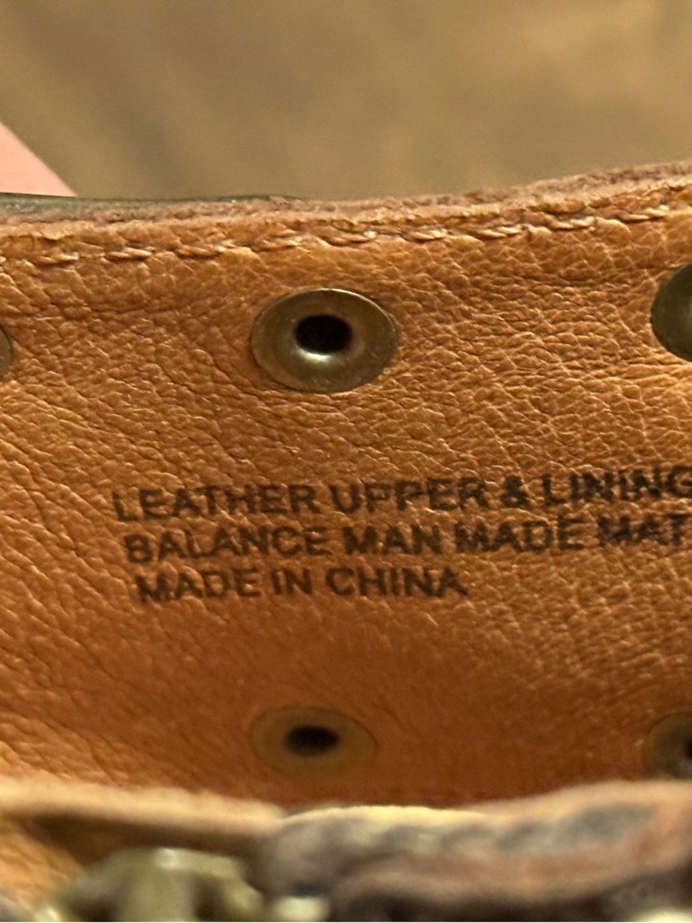 Born Dark Brown Leather Peep-Toe Wedge Sandals with Studded Ankle Strap - Picture 4 of 6
